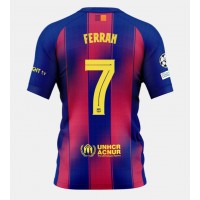 Barcelona Ferran Torres #7 Hemmatröja 2025-26 Kortärmad